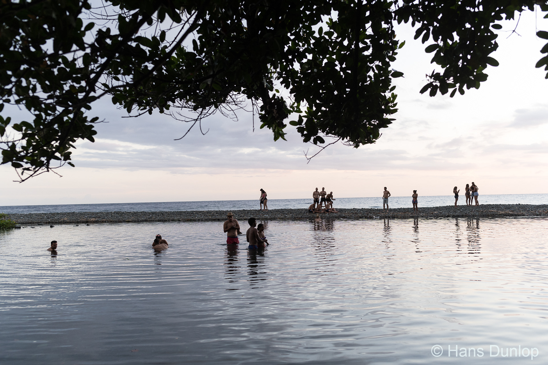 No swimming in the ocean