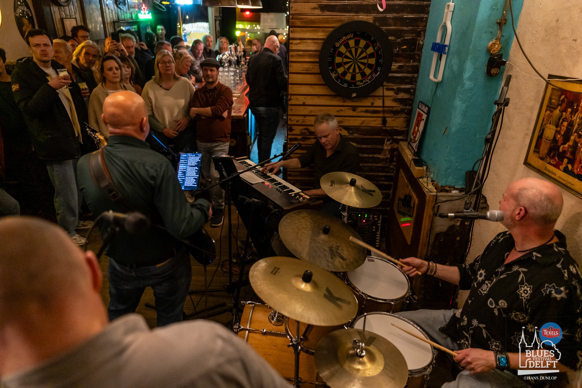 Pauls Blues Quartet in café De Joffer