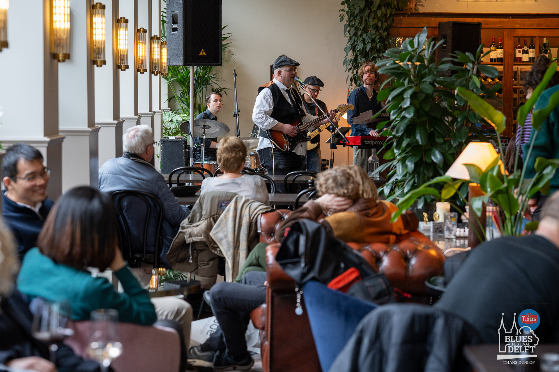 dB Bluesband in restaurant Gaia