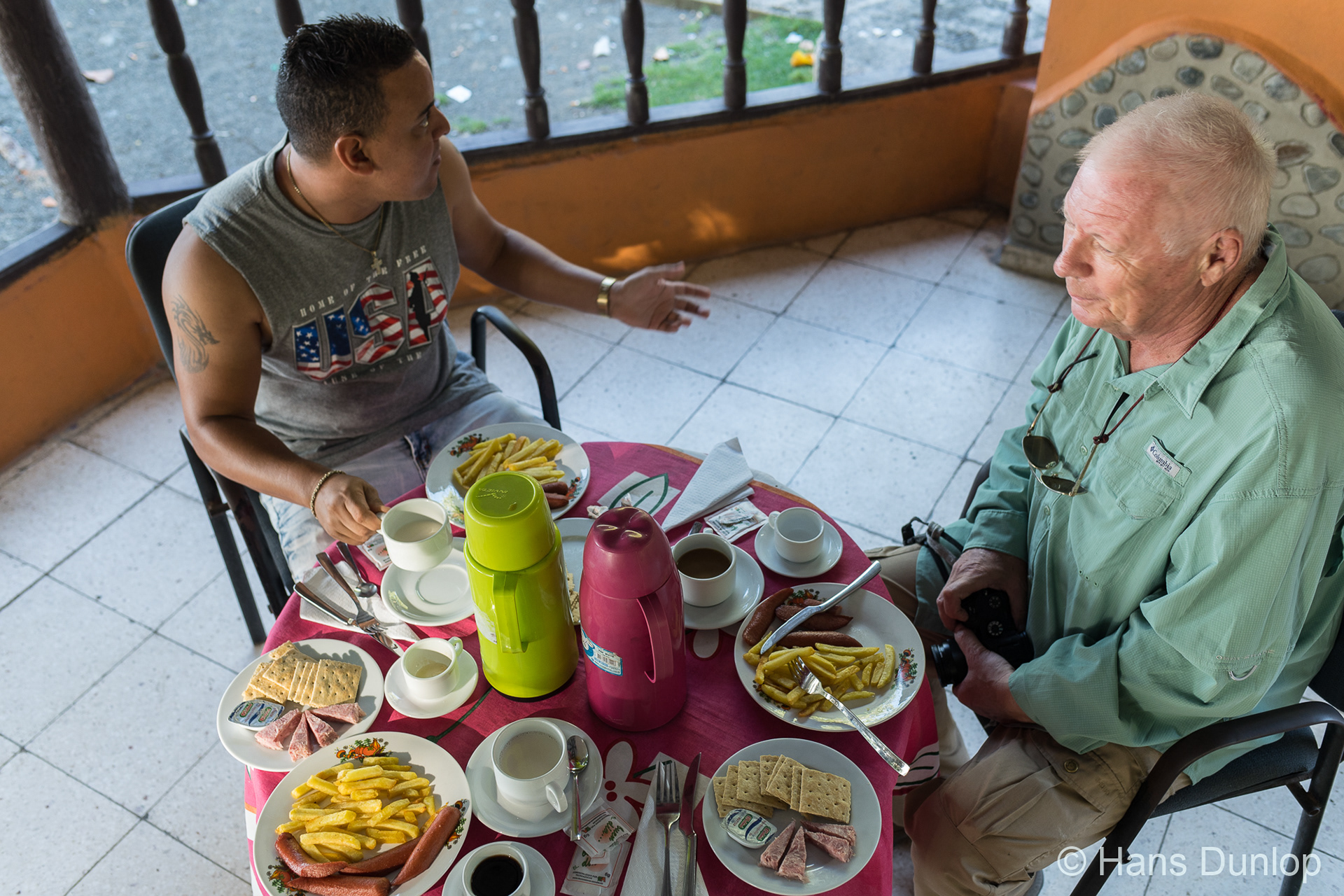 Going on with breakfast