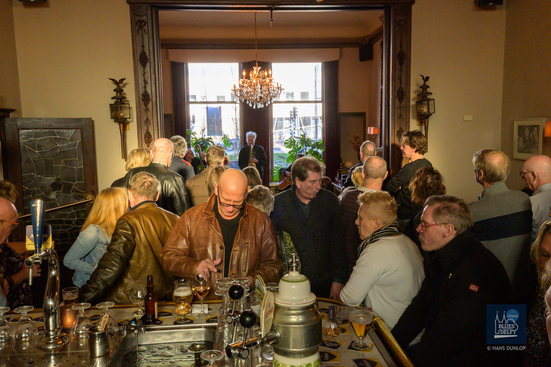 Walter & Friends bij café Einstein