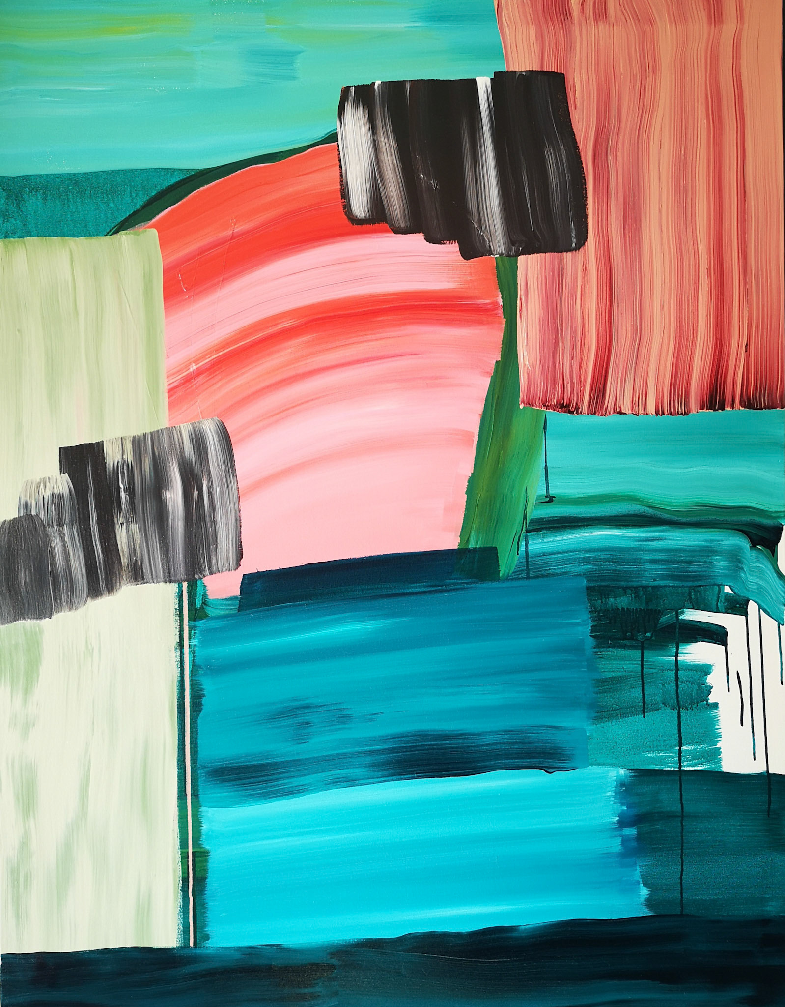 Not yet titled 140 x 110 cms Acrylic on Canvas