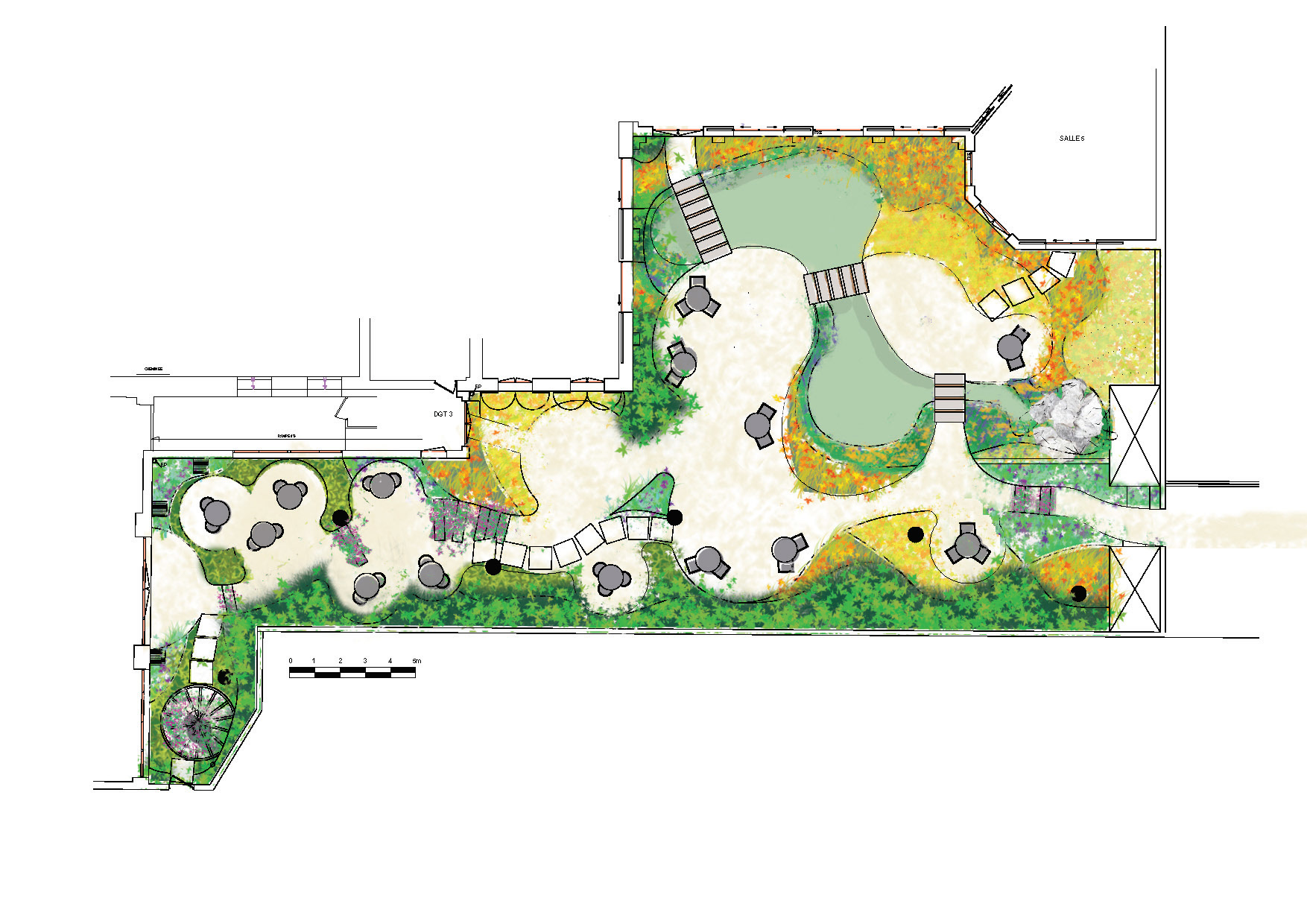 Espace petit-déjeuner