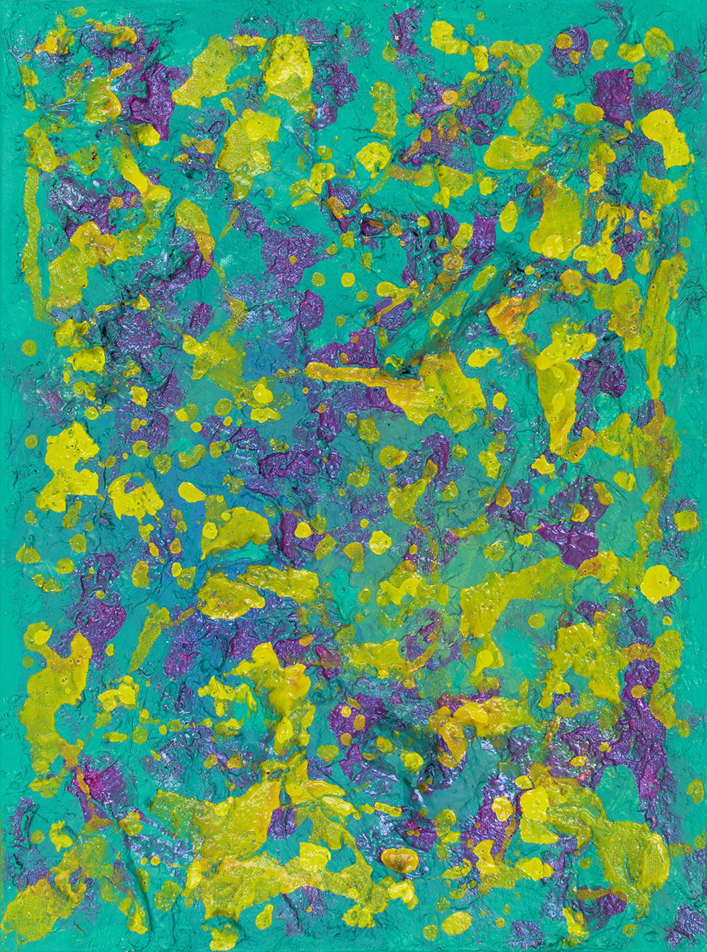 Matter Painting 116 • 2021 • acrylic and objects on canvas