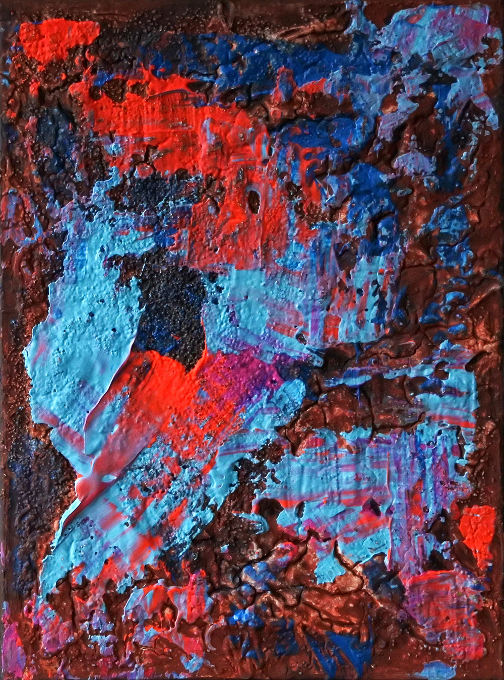 Matter Painting 53 • 2016 • acrylic and objects on canvas