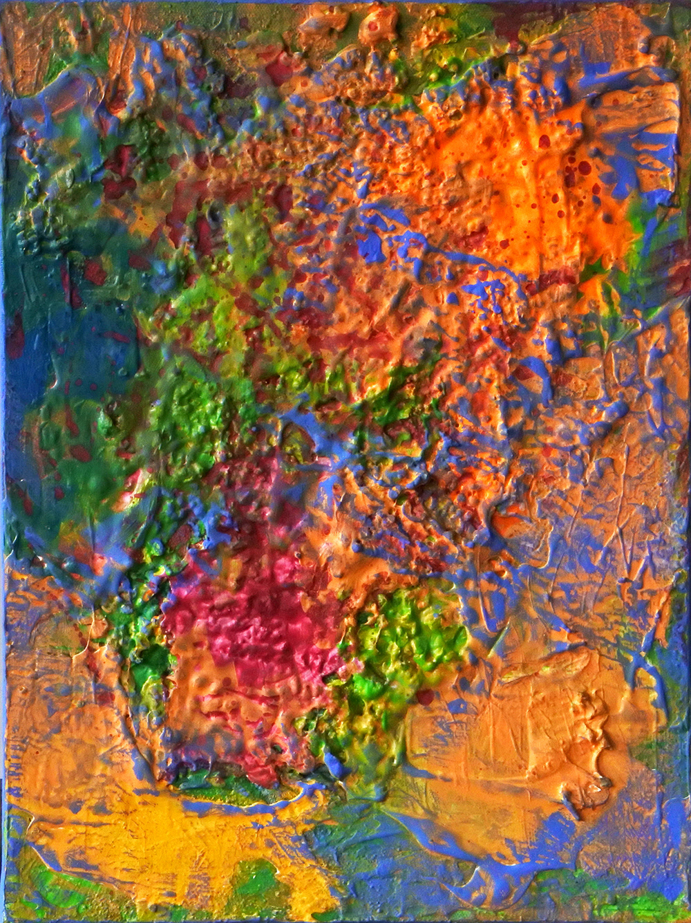 Matter Painting 49 • 2016 • acrylic and objects on canvas