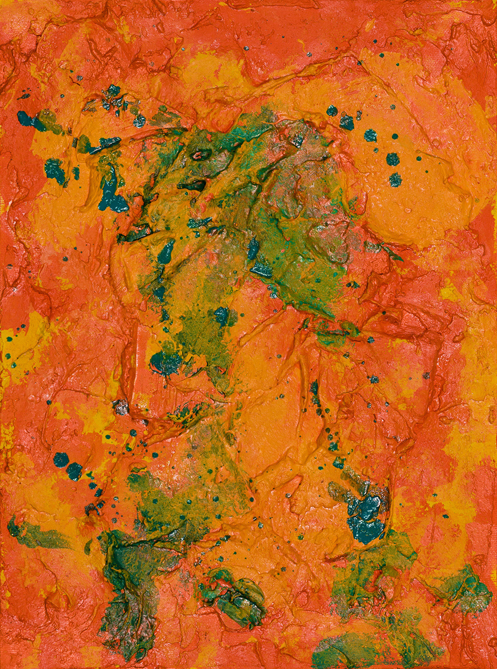 Matter Painting 96 • 2019 • acrylic and objects on canvas