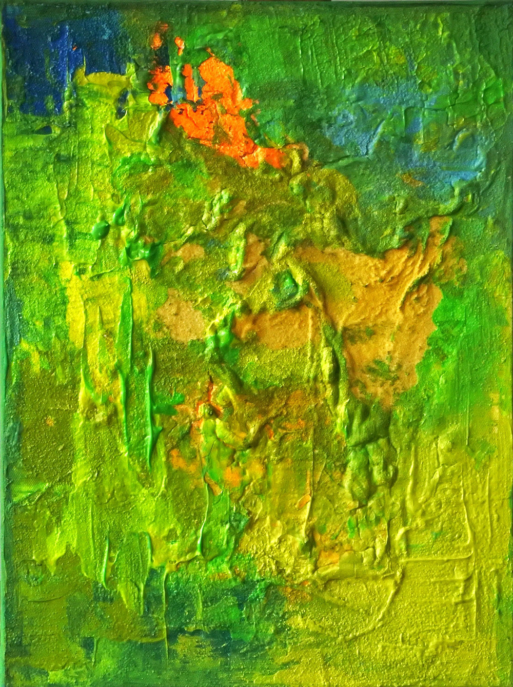 Matter Painting 47 • 2016 • acrylic and objects on canvas
