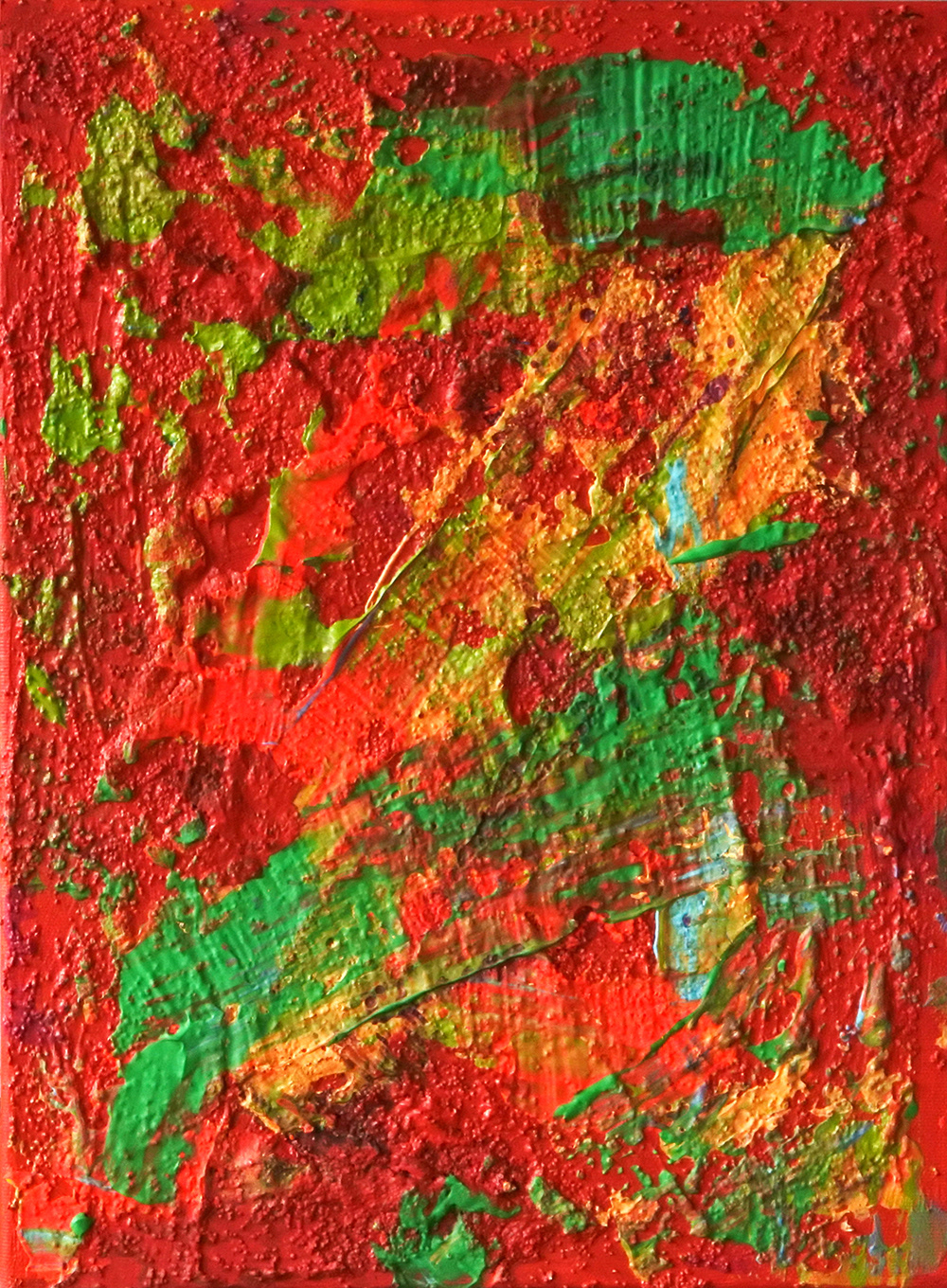Matter Painting 52 • 2016 • acrylic and objects on canvas
