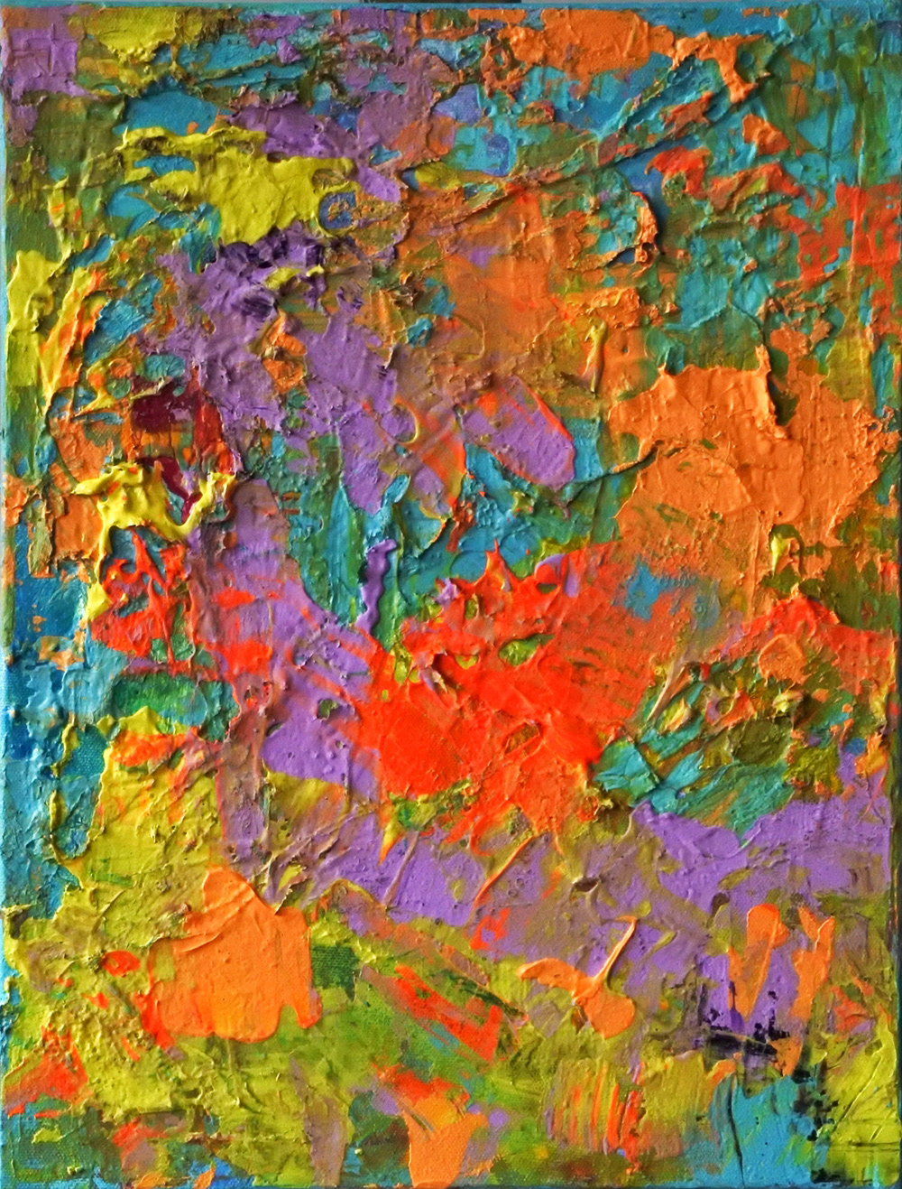 Matter Painting 28 • 2016 • acrylic and objects on canvas