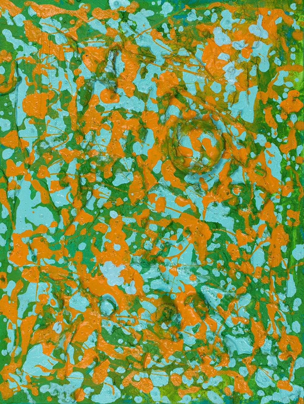 Matter Painting 124 • 2021 • acrylic and objects on canvas