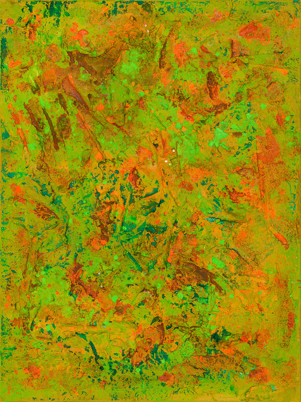 Matter Painting 94 • 2019 • acrylic and objects on canvas
