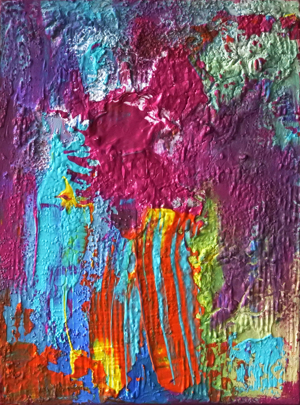 Matter Painting 29 • 2016 • acrylic and objects on canvas