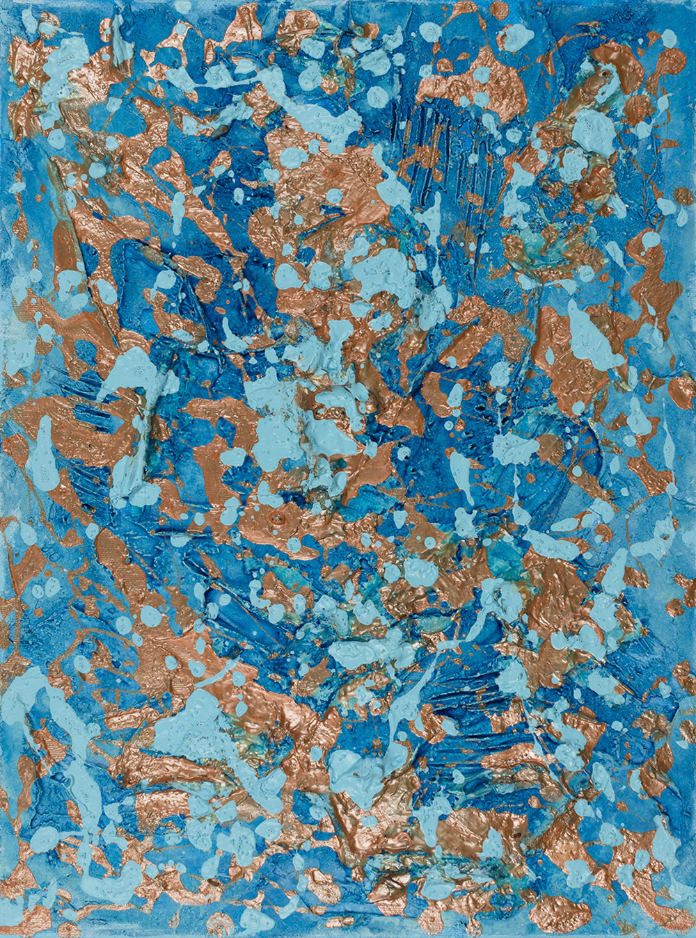 Matter Painting 120 • 2021 • acrylic and objects on canvas