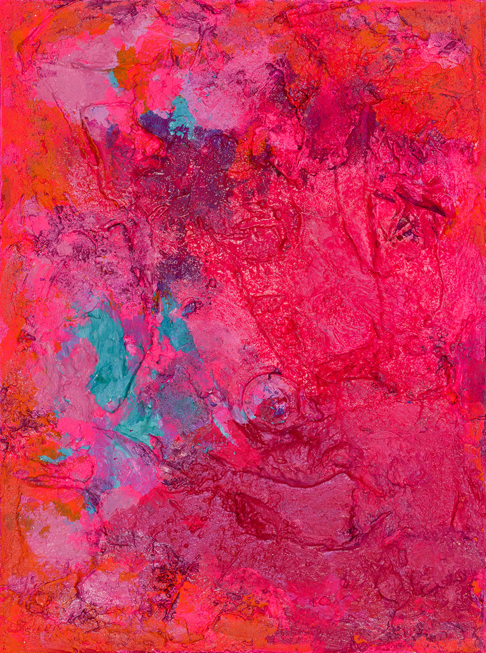 Matter Painting 95 • 2019 • acrylic and objects on canvas