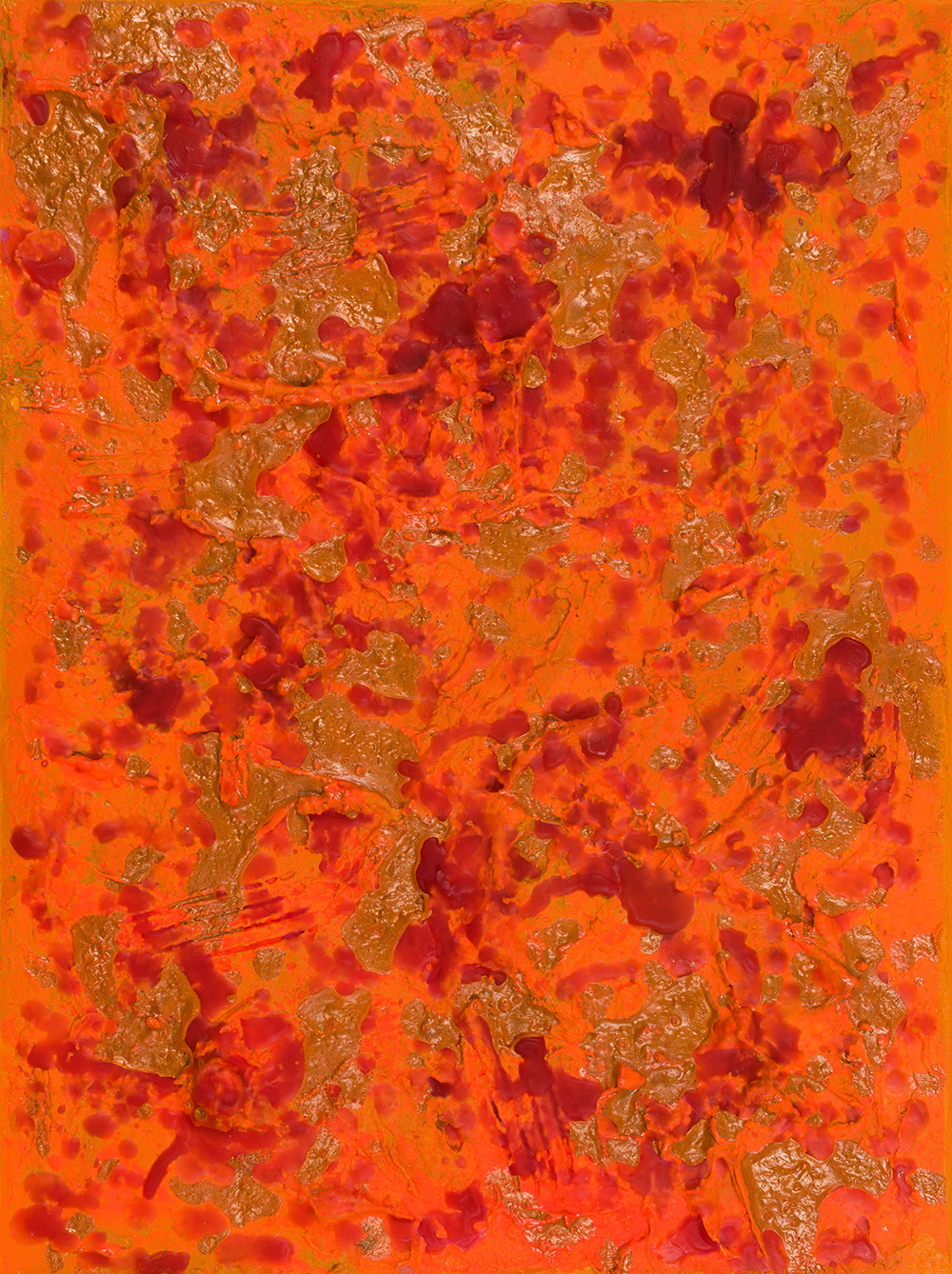 Matter Painting 119 • 2021 • acrylic, wax and objects on canvas