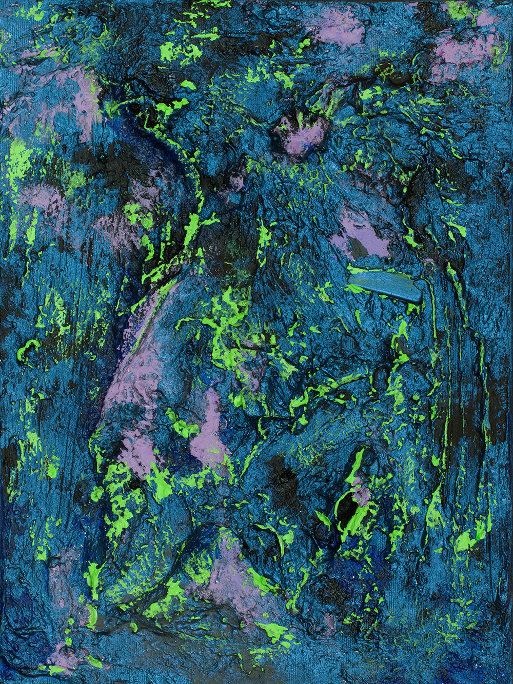 Matter Painting 70 • 2018 • acrylic and objects on canvas