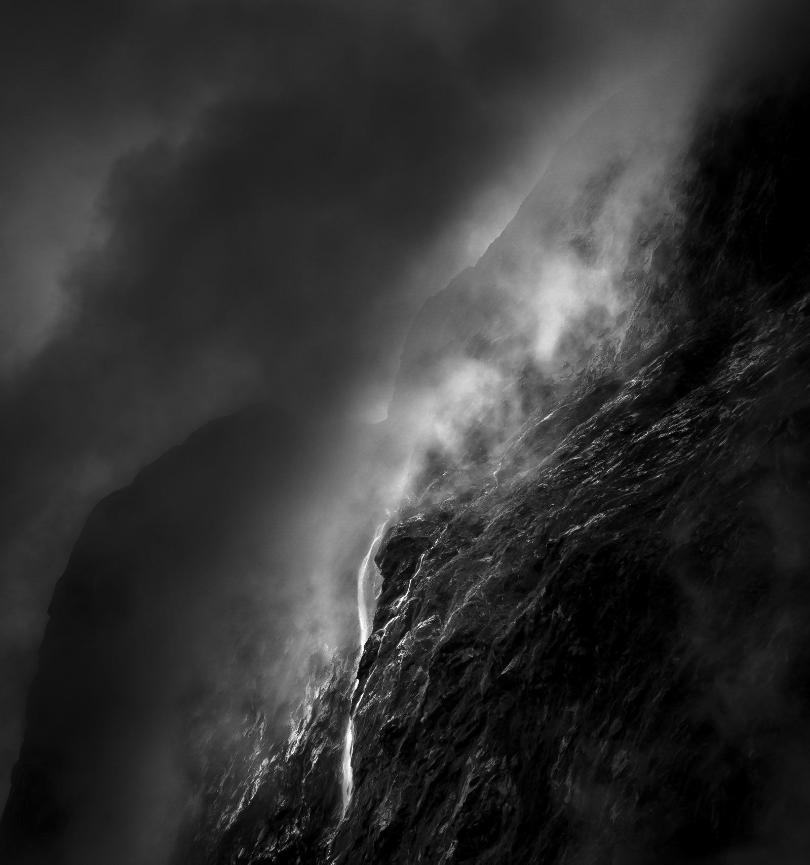 On the road from Milford Sound