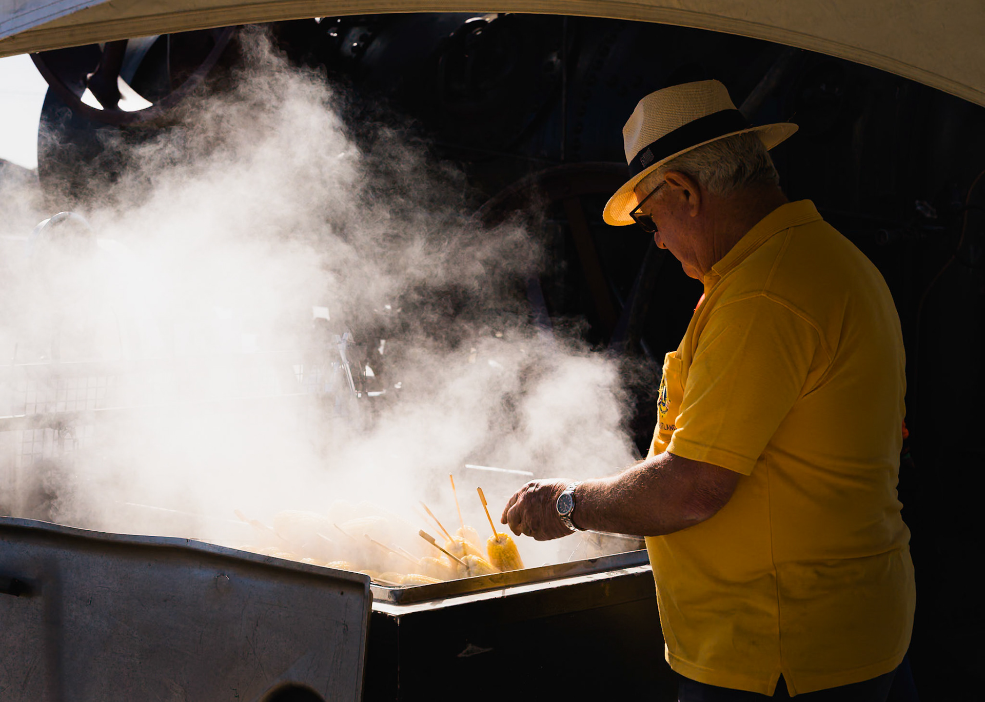 Cooking Corn Cobs