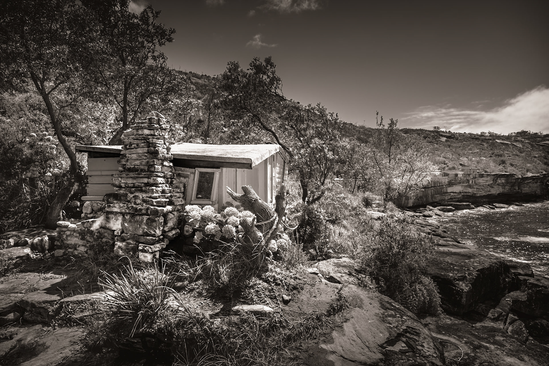 Firshermans' Huts, Crater Cove, Middle head, Sydney