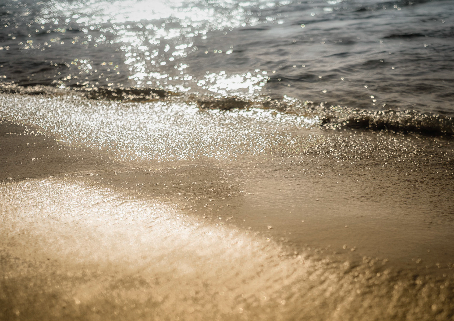 Avalon beach in the early morning