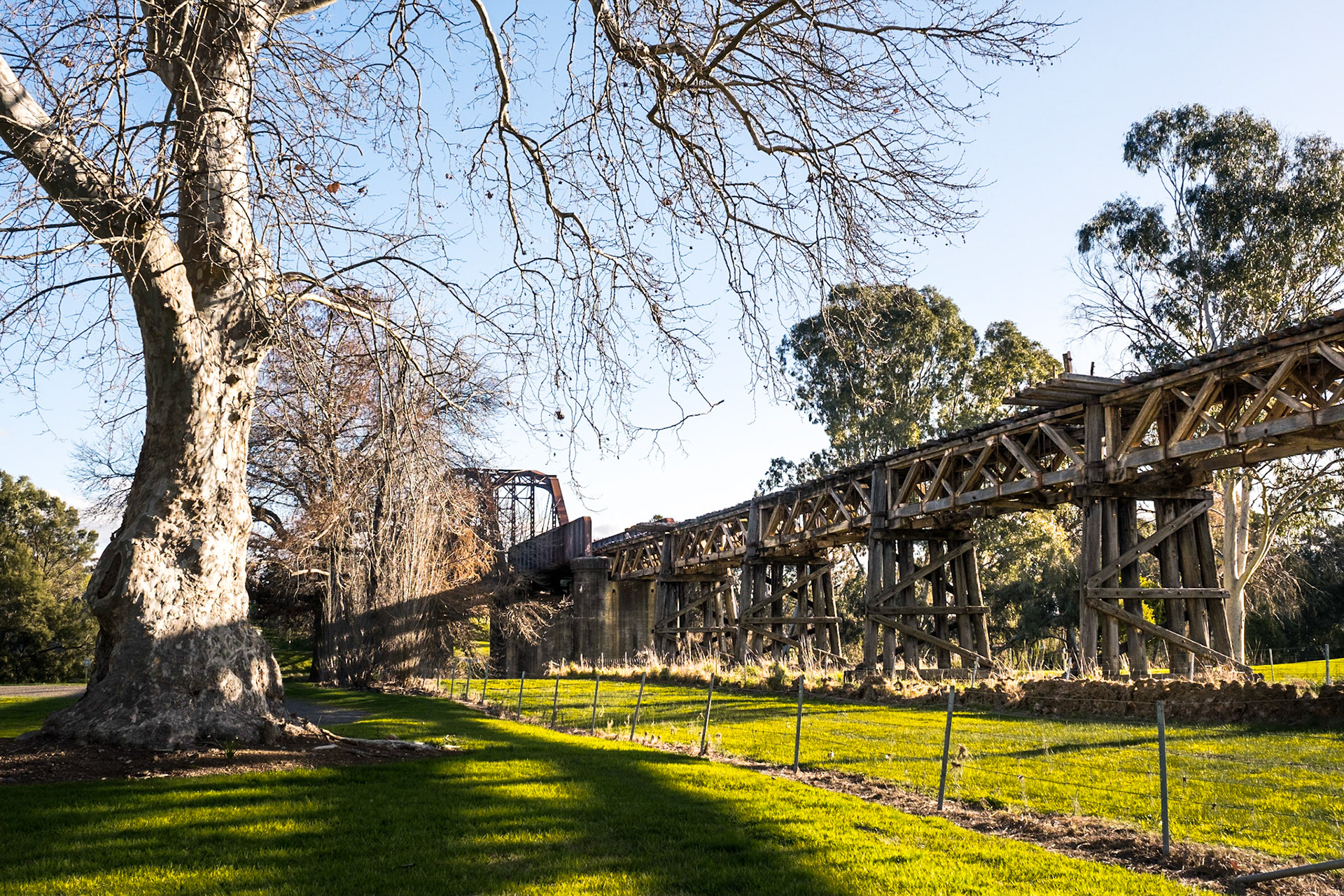 Old Bridge at Gundaigai