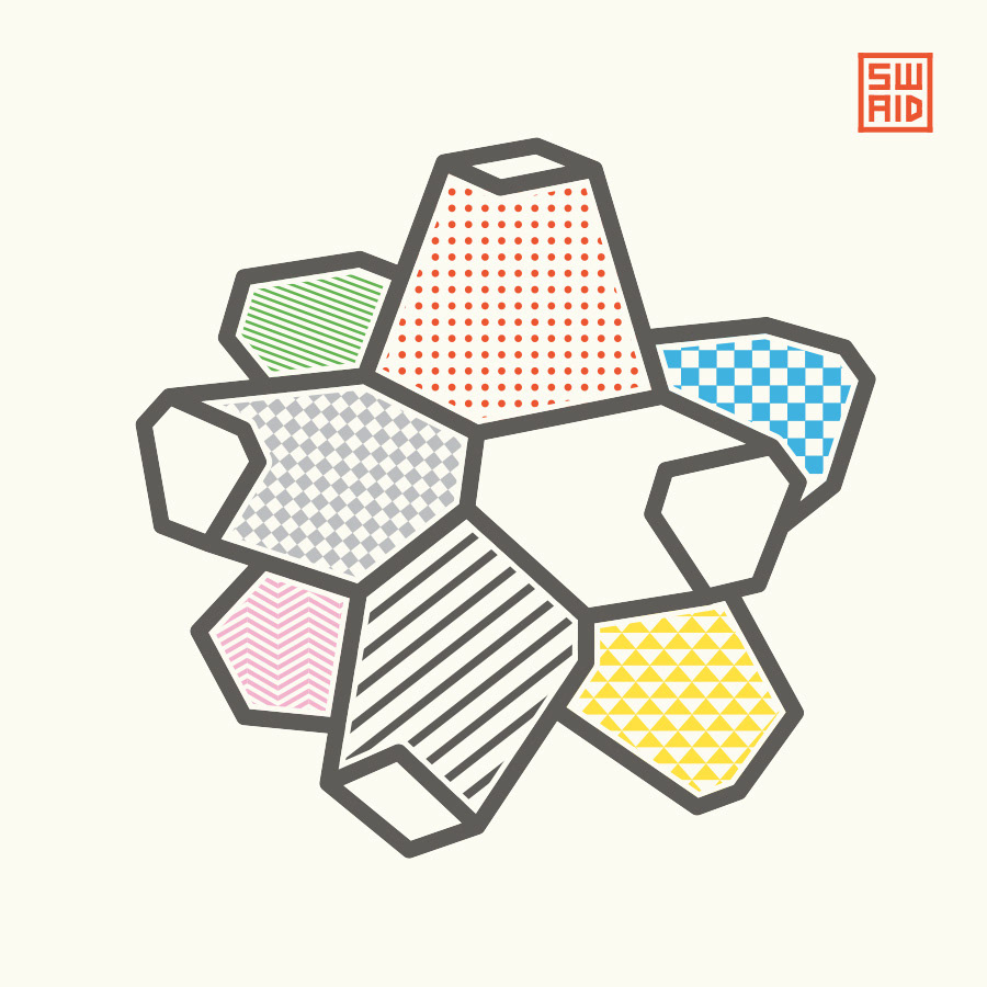 Everlasting gobstopper design and illustration in a graphic and modern style by Scott Whitehouse.