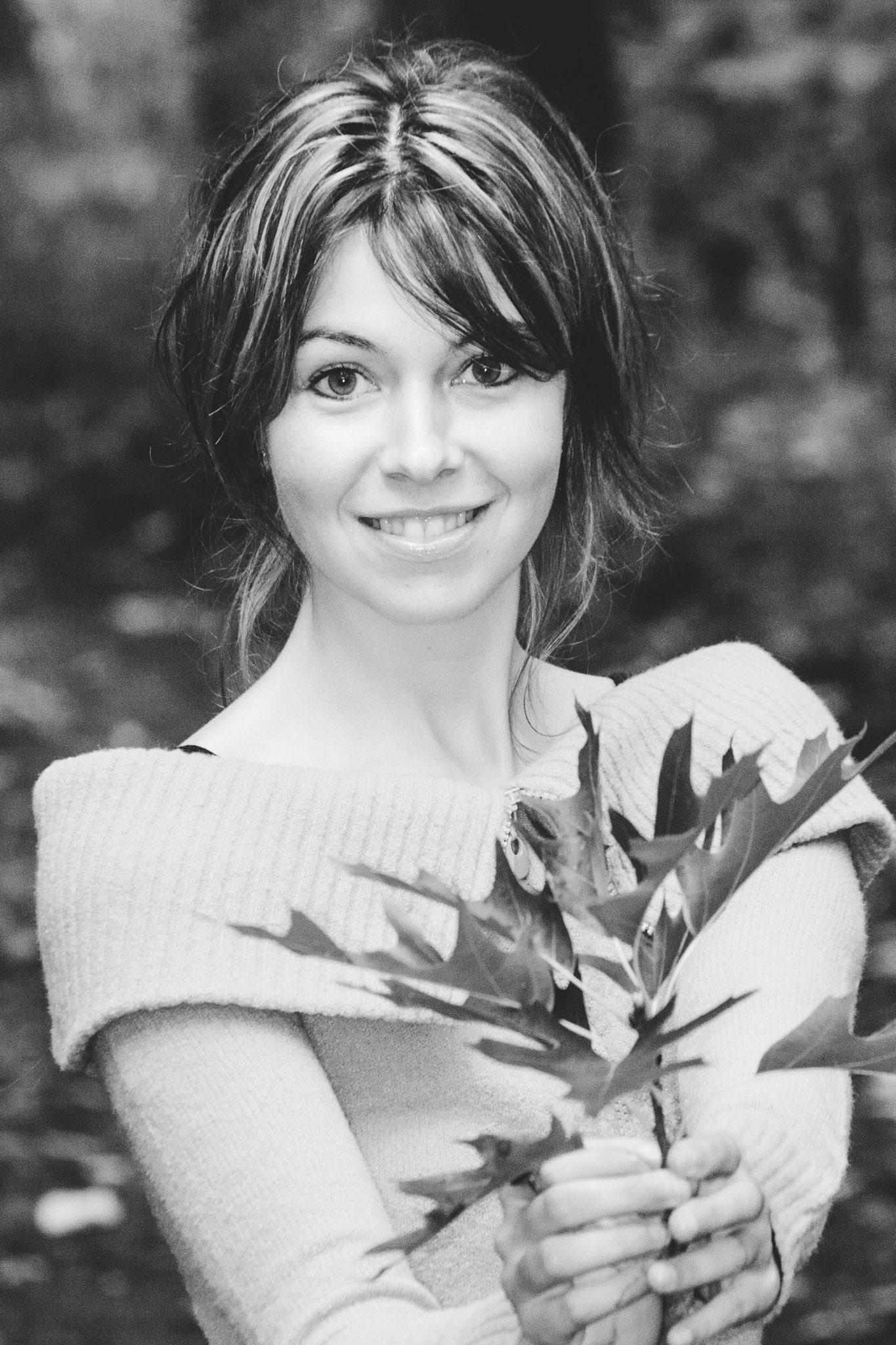 Photo of my wife, taken during a nice walk in the park