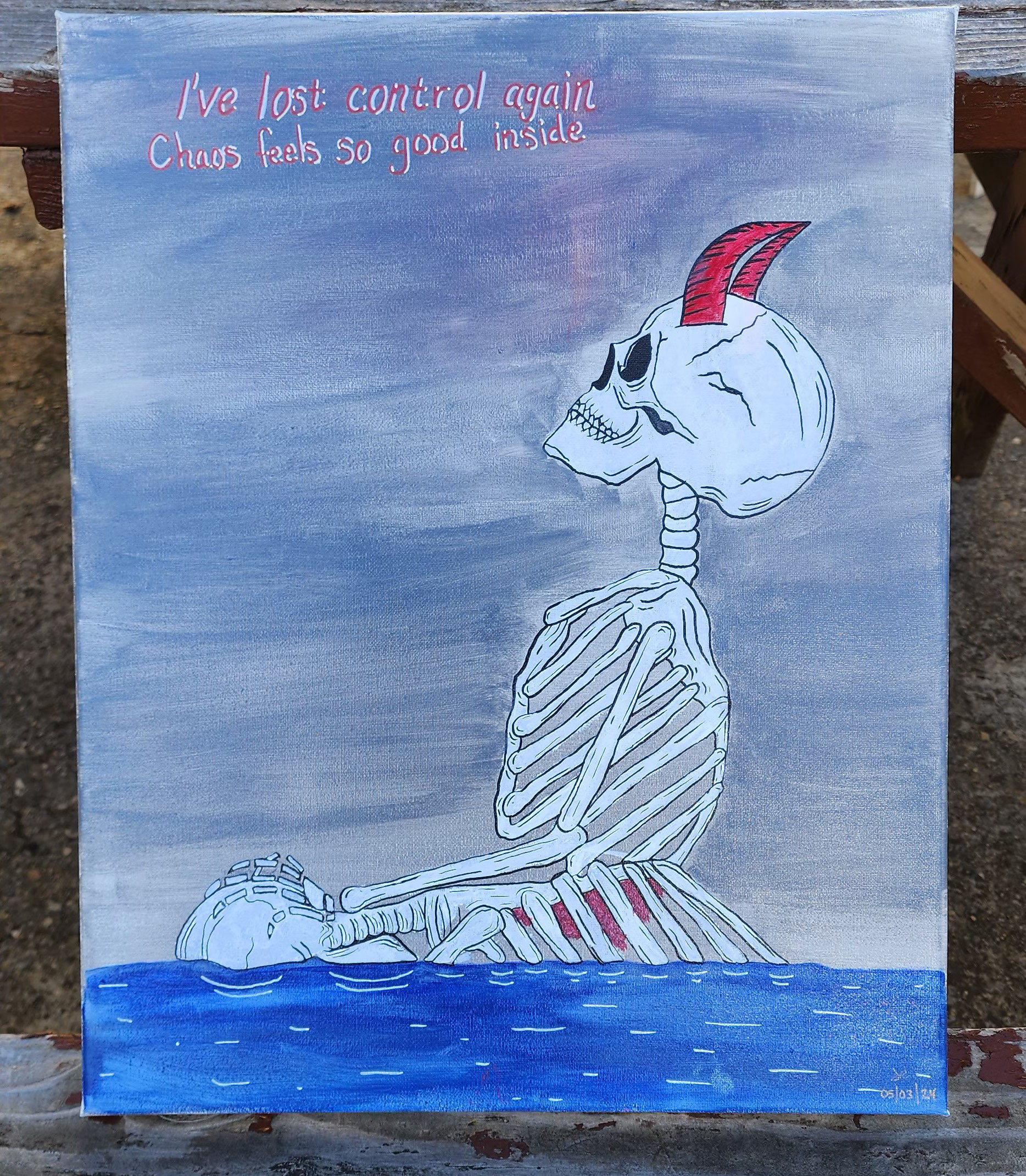 Drowning Demons $150