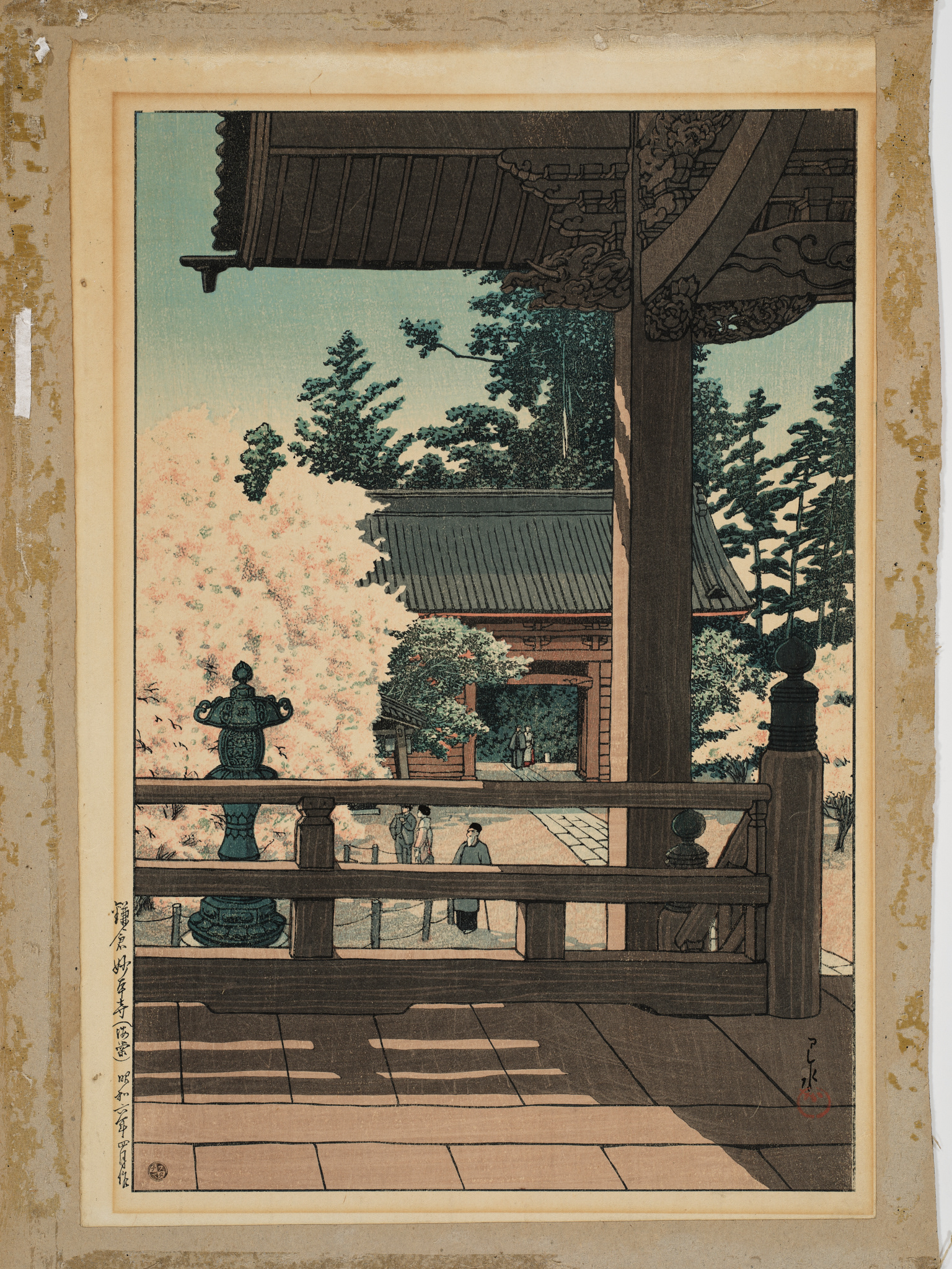 Myohonji Temple, Kamakura - 1931