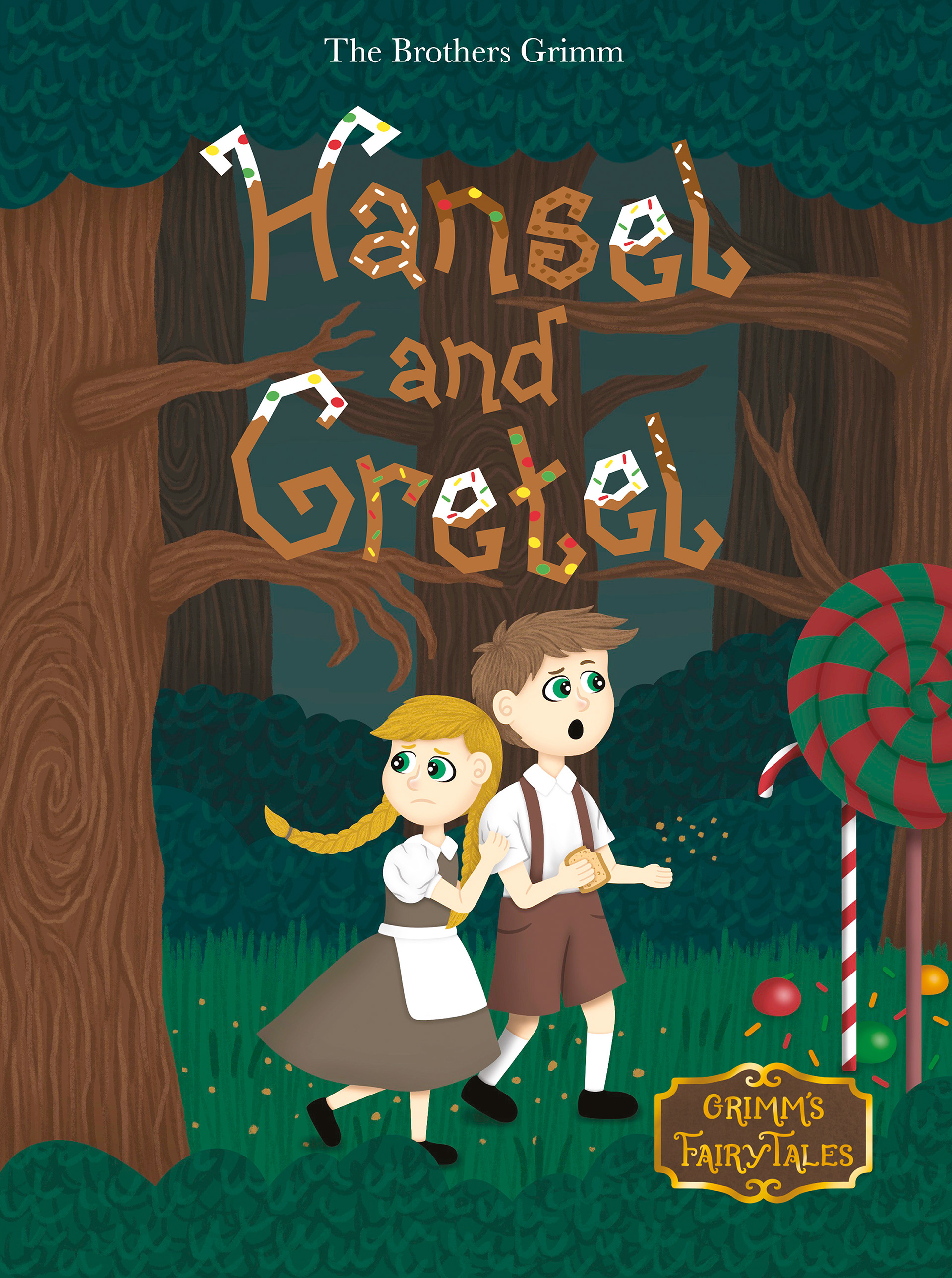 Hansel and Gretel Book Cover Design