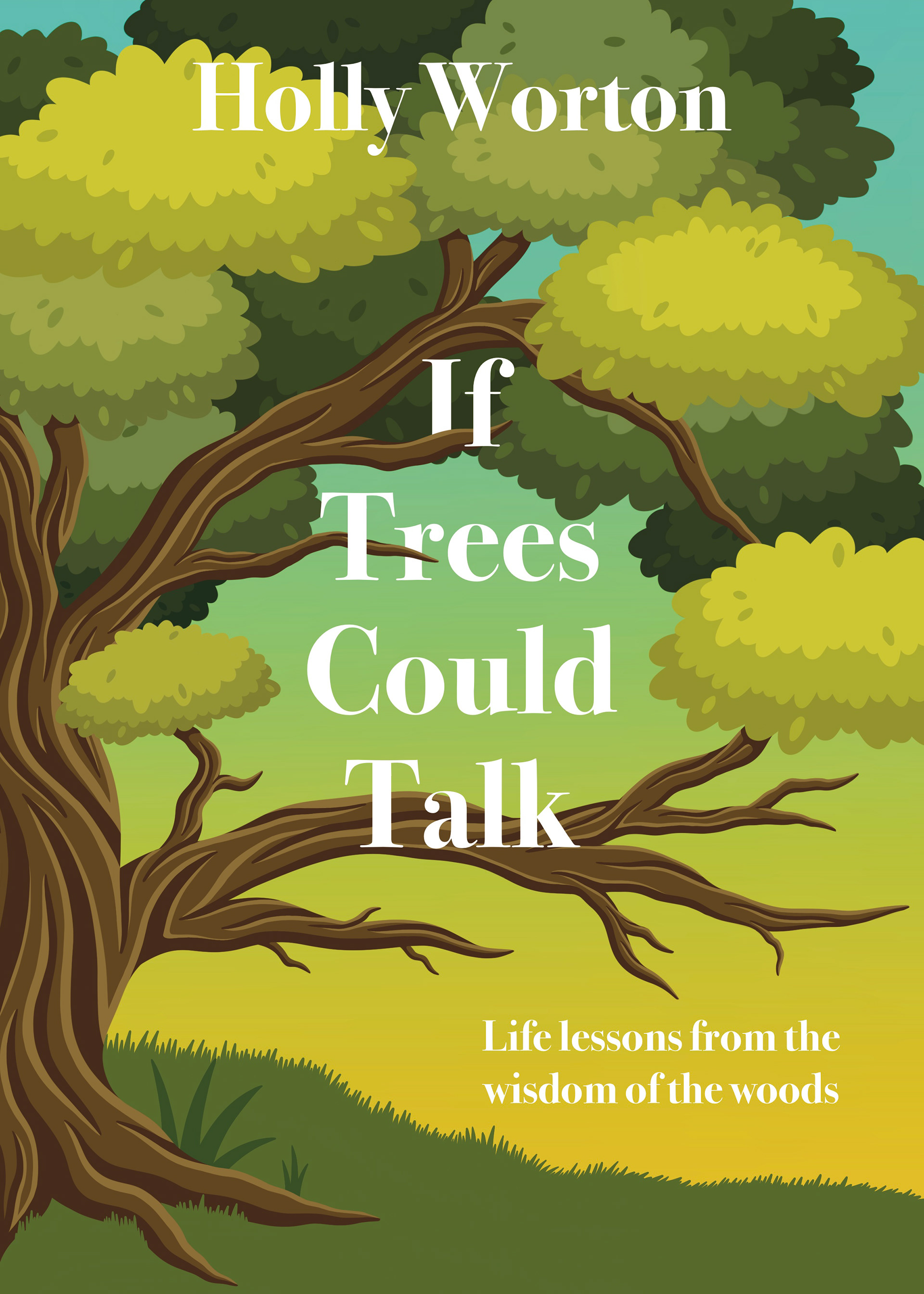 If Trees Could Talk Book Cover Design