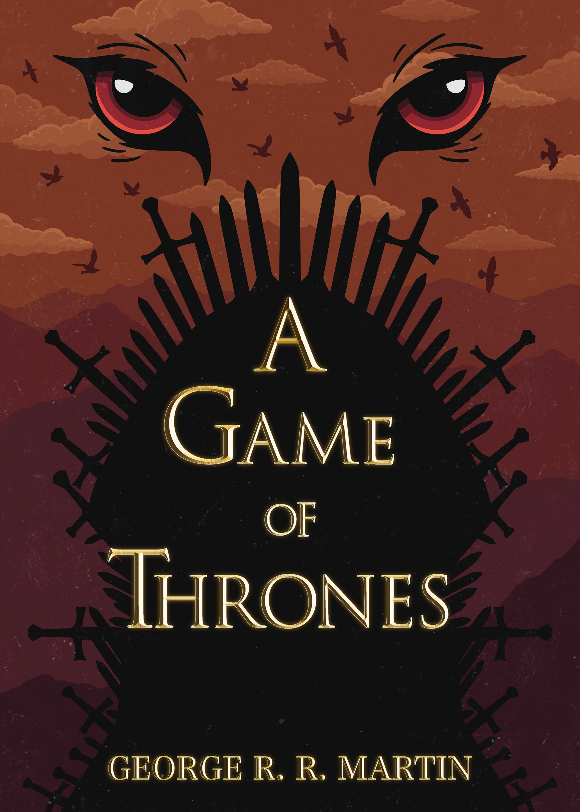 A Game of Thrones Book Cover Design