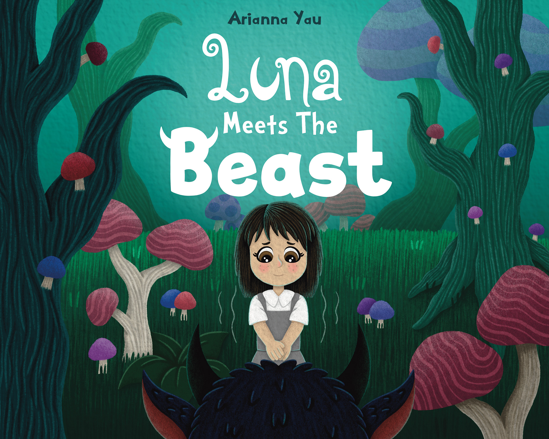 Luna Meets The Beast Book Cover Design