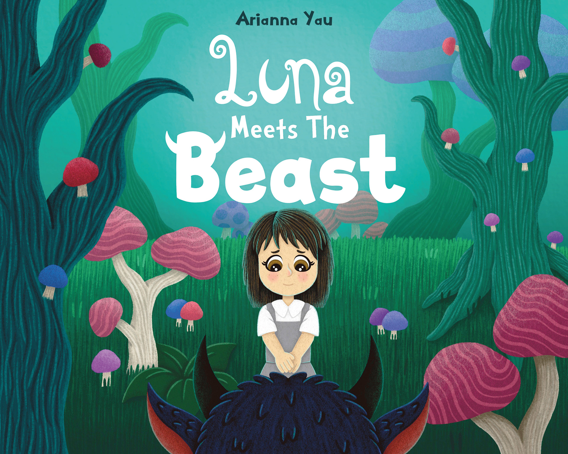Luna Meets The Beast Book Cover Design