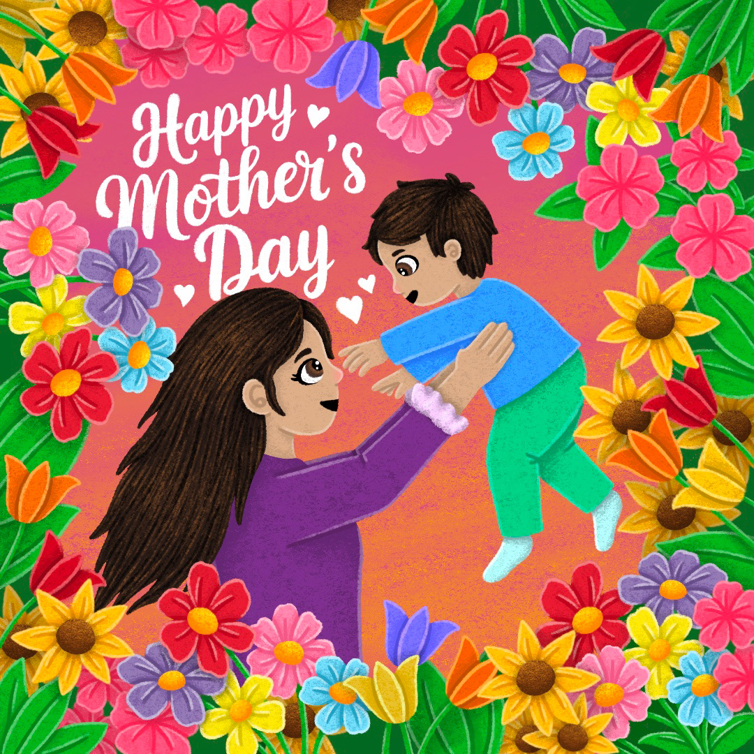 Mother's Day Illustration