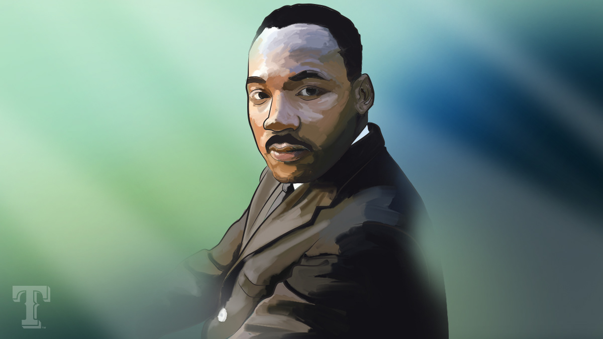 This social media post is celebrating MLK Jr. Day. My role was to create a digital painting celebrating the day and the man behind it.