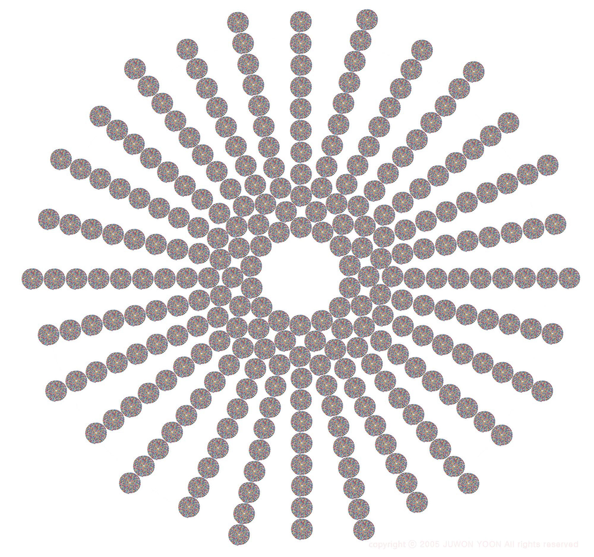 SPANGLE 1 digital print 2005