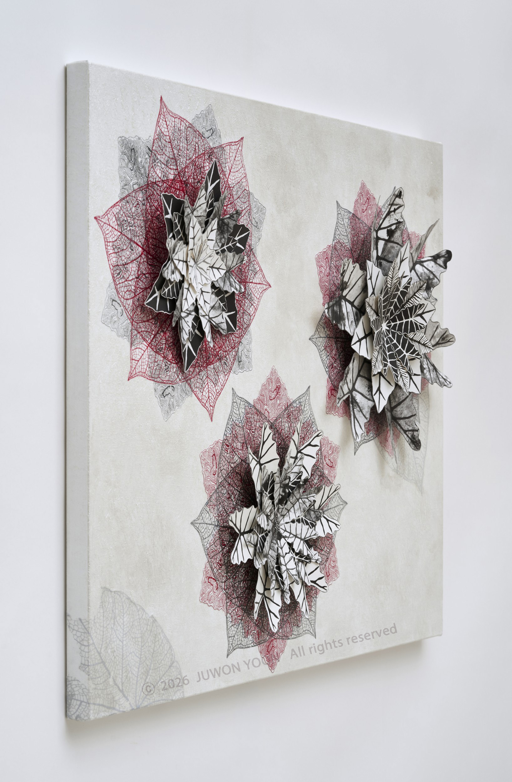 순환:별자리 Recurrence:Constellation_73x100cm_mixed media on canvas_2026
