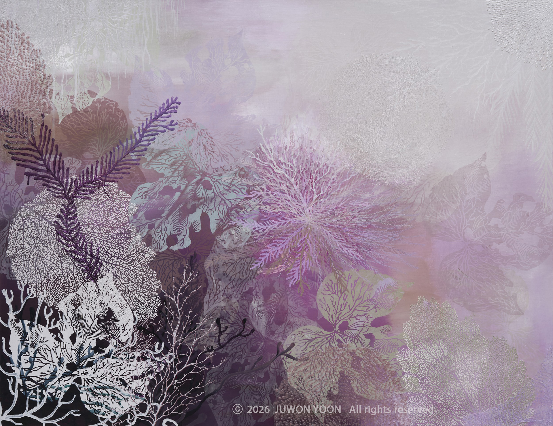 순환:잔향 Recurrence:Echo_112x145.5cm_mixed media on canvas_2026