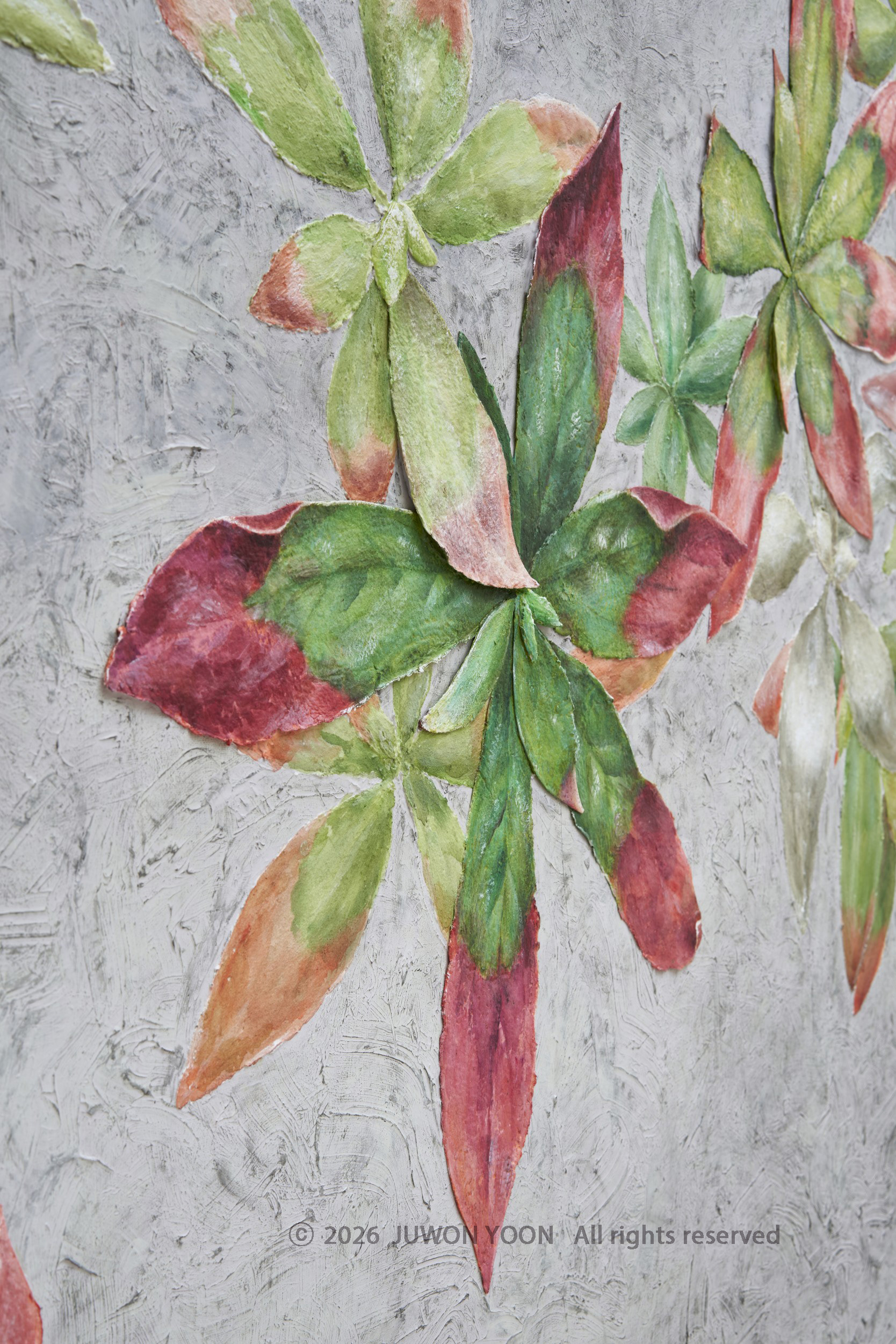 시간의 켜:사이 Layers of Time:In Between_130.3x162.2cm_mixed media on canvas 2026