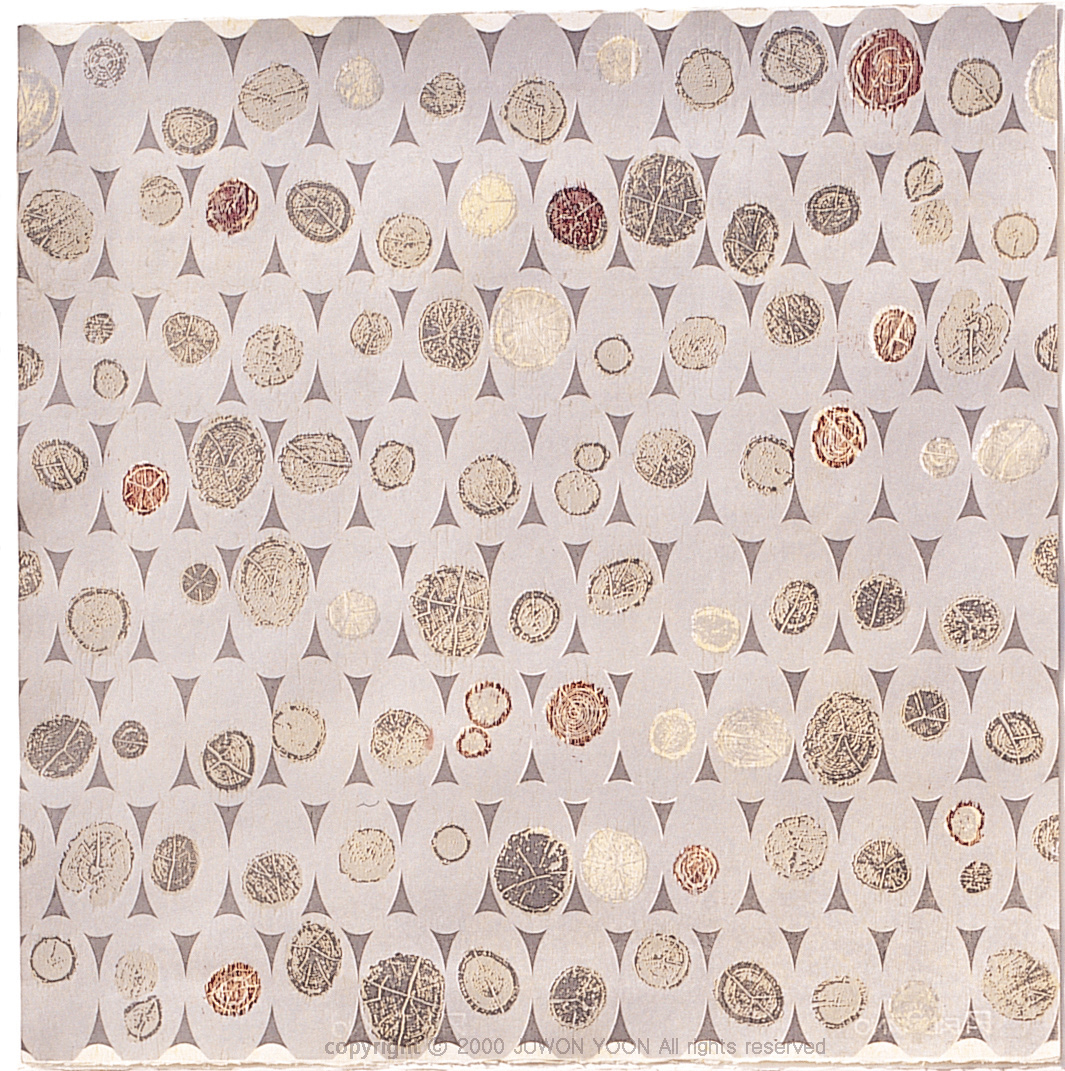 EGG-TREE 72x73cm, lithograph and woodcut, 2000
