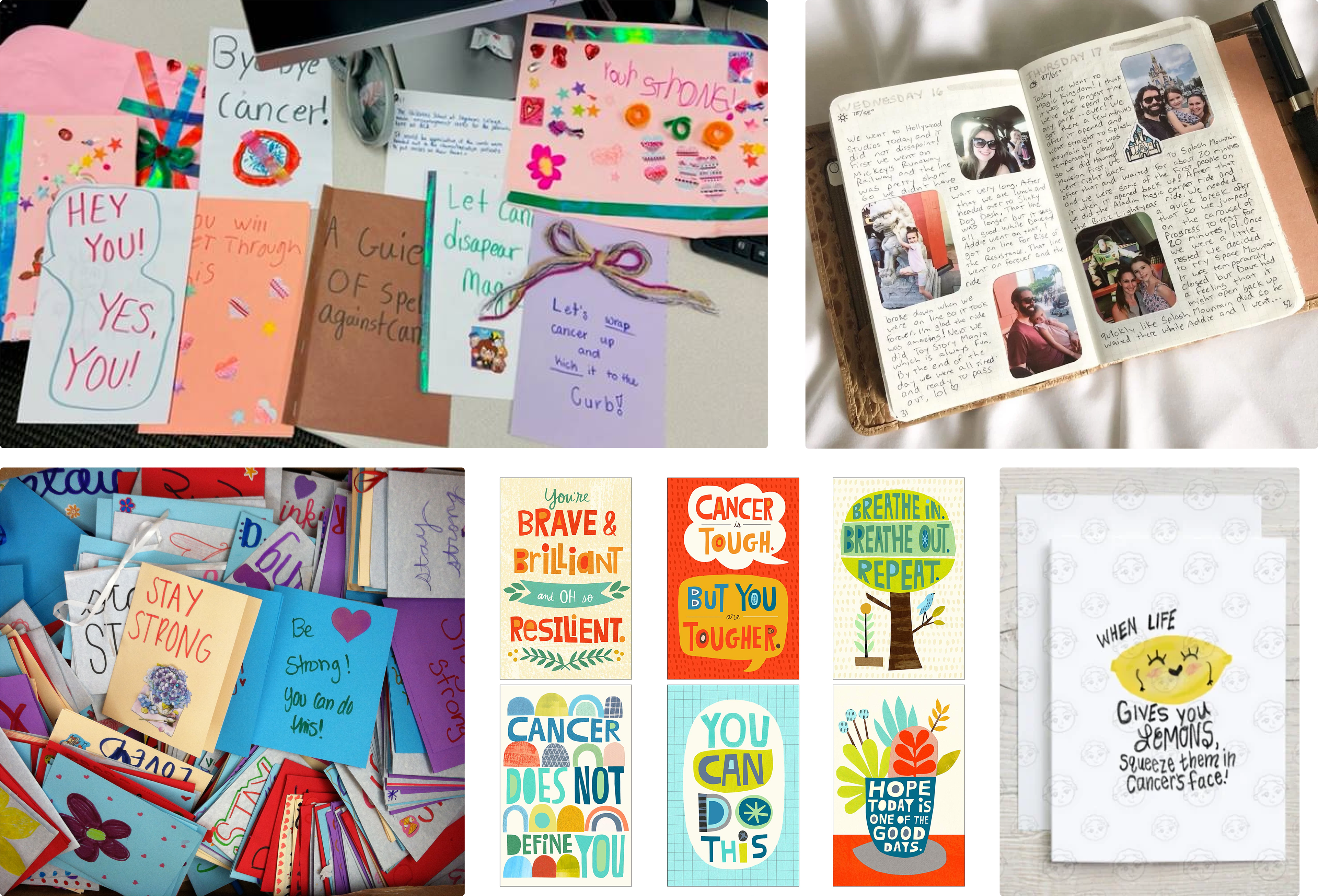 Tactile inspiration- cards, scrapbook, all very tangible, warm and real.