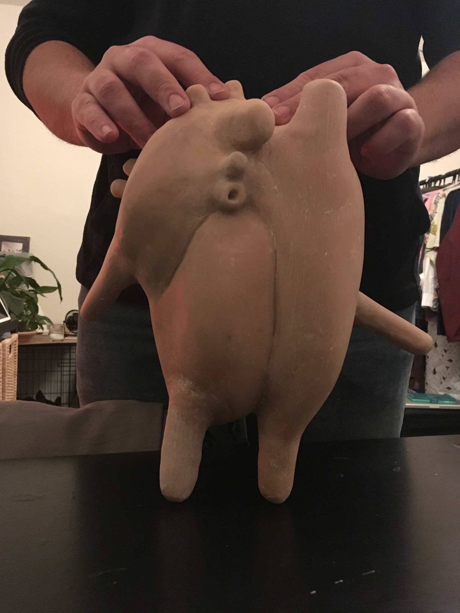 Client's maquette * I did not sculpted or design this character