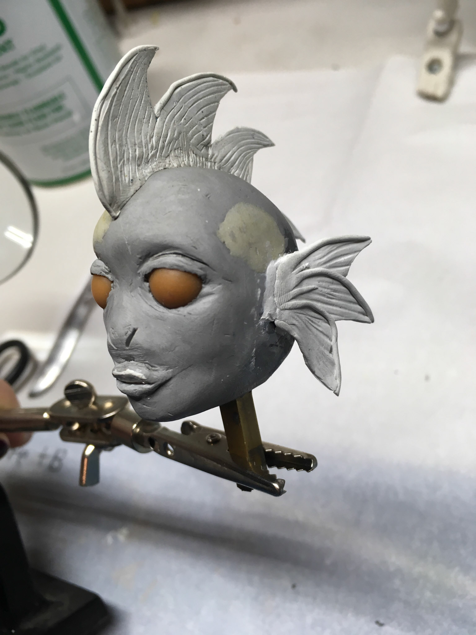 In progress : Head maquette