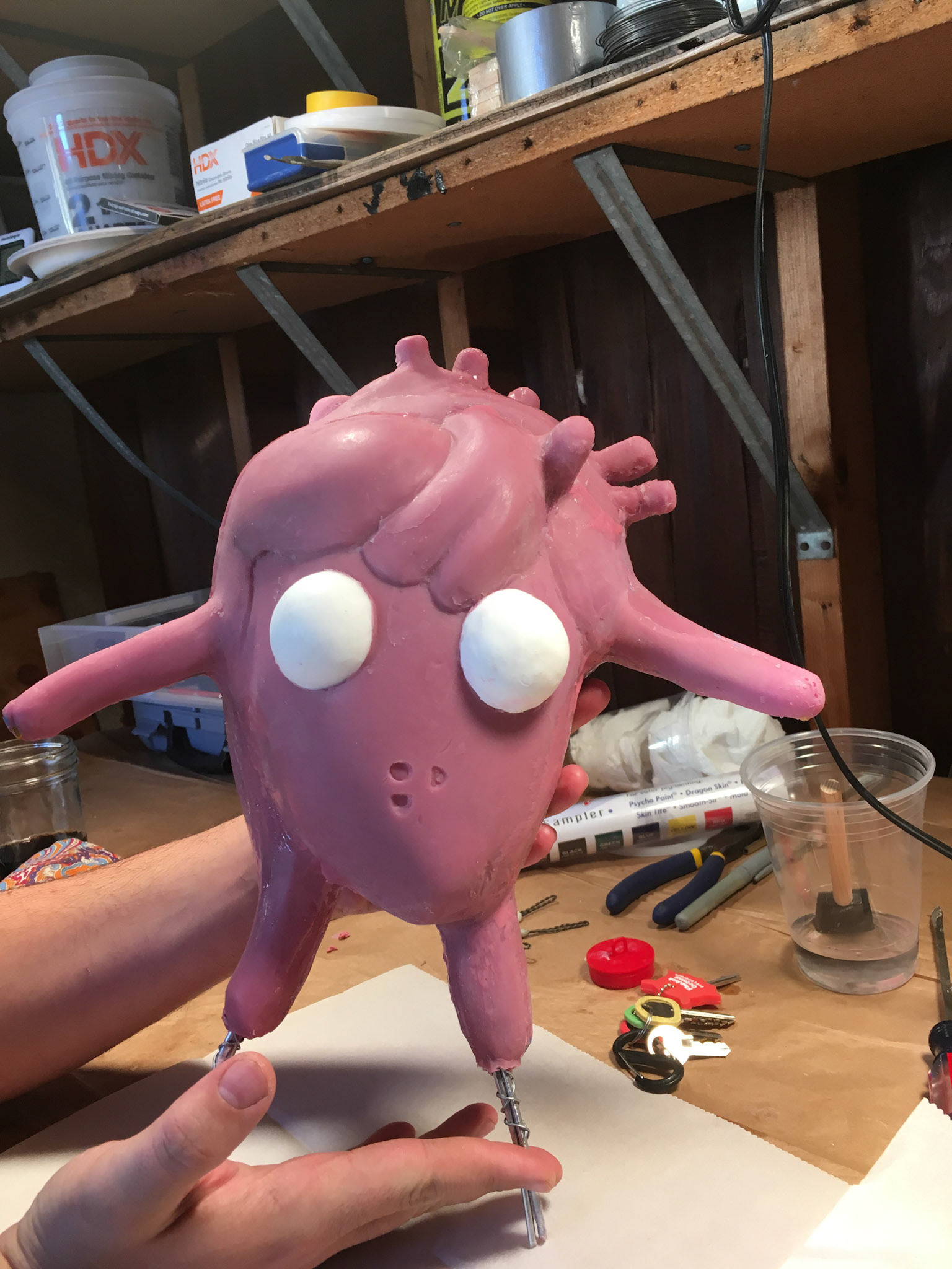 In progress puppet : Final pour