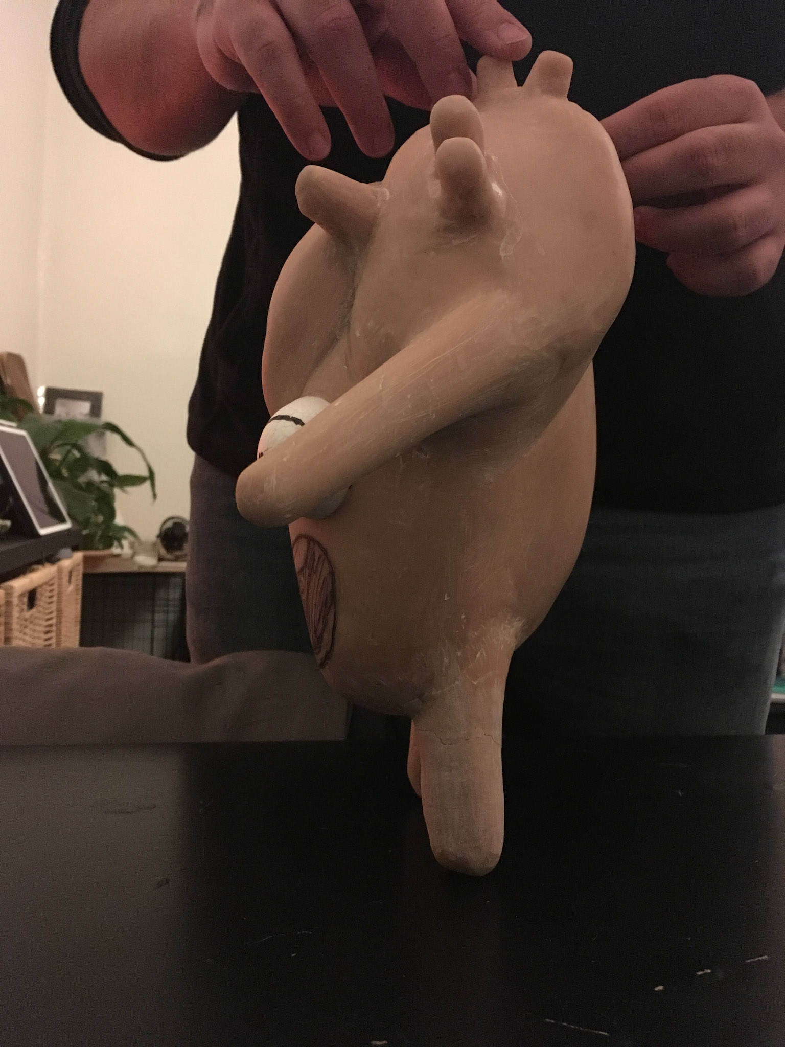 Client's maquette * I did not sculpted or design this character