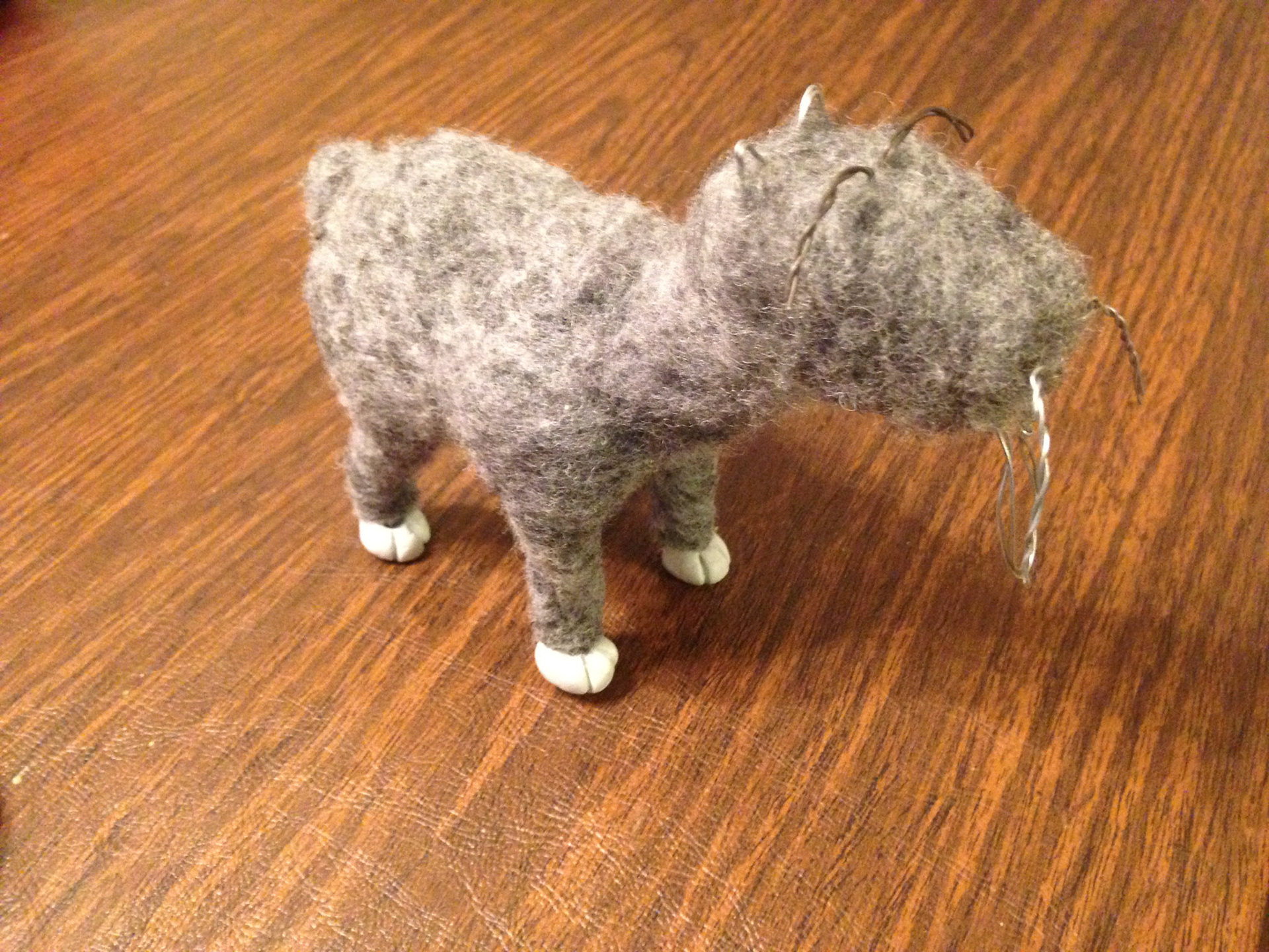 In progress : felting