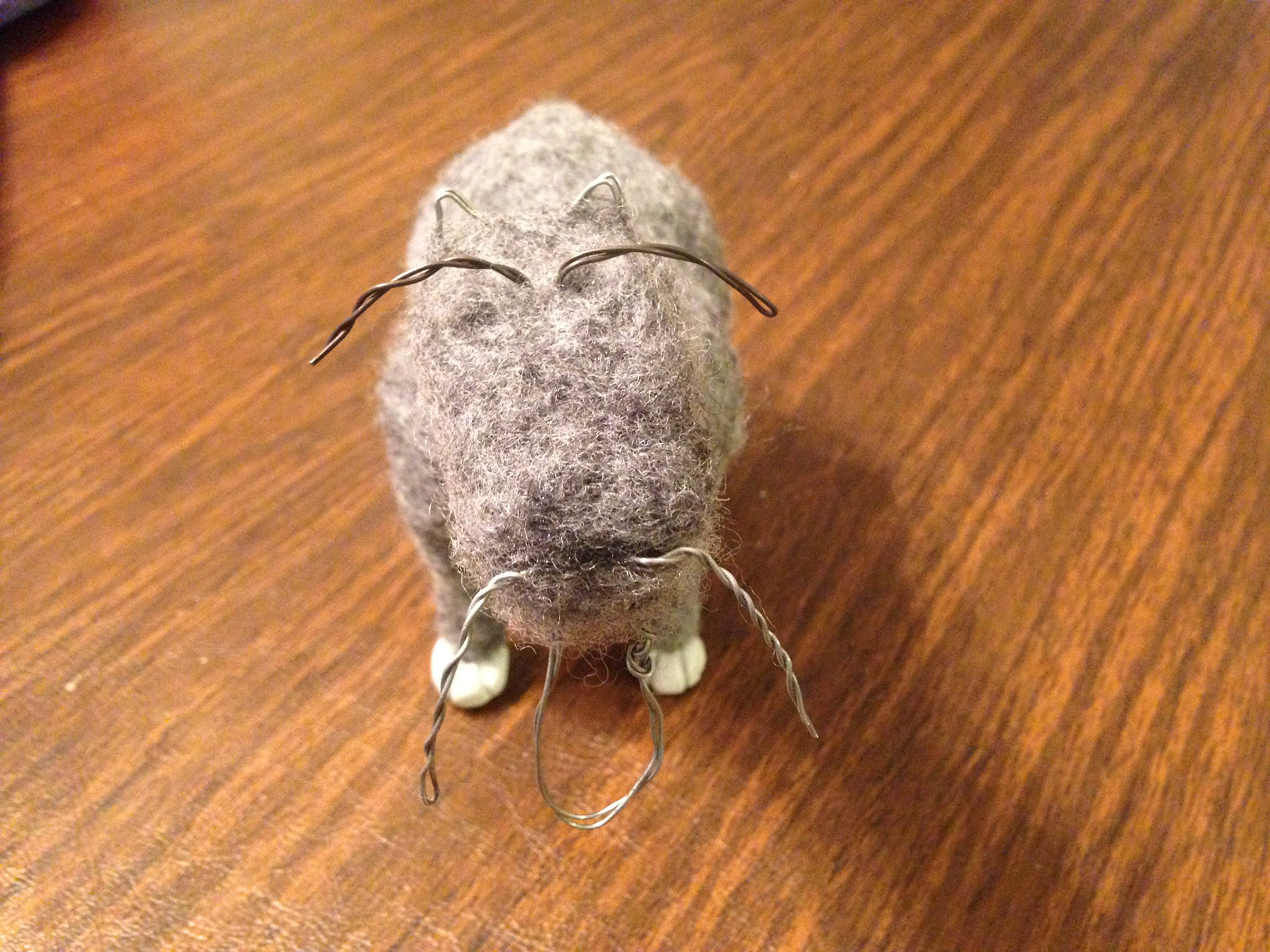 In progress : felting