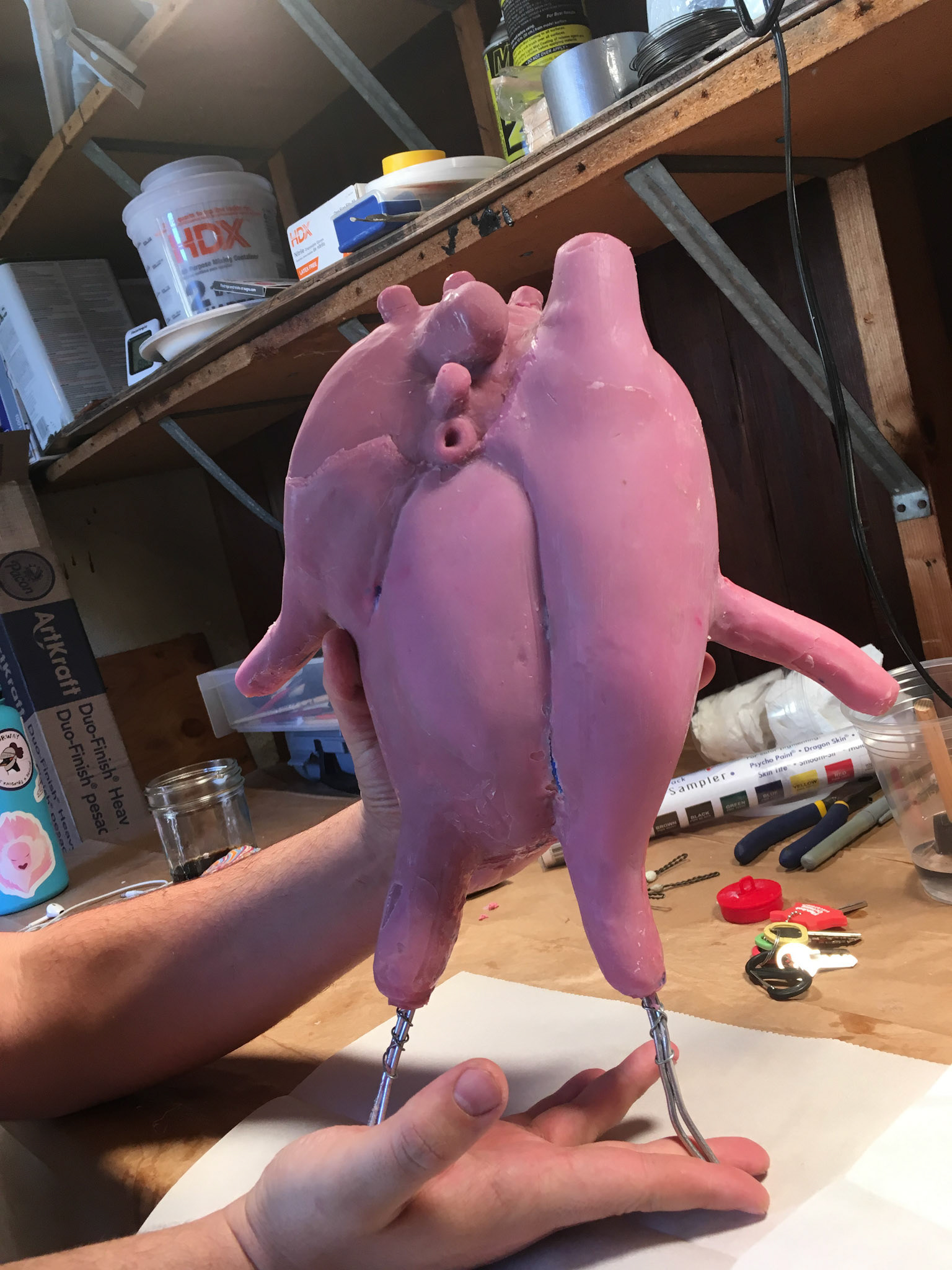 In progress puppet : Final pour